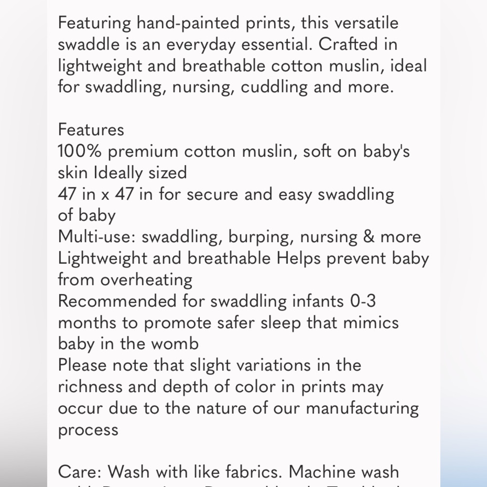 3 for $15 Muslin koala baby swaddle blanket - Picture 3 of 3